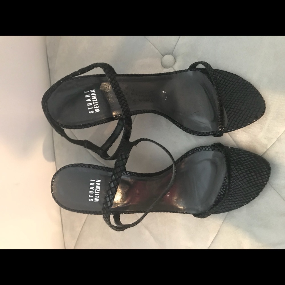 Stewart Weitzman  snake skins shoes